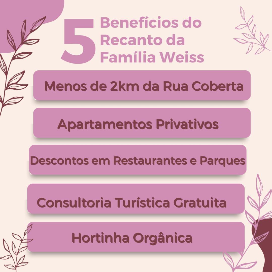 Recanto Familia Weiss Gramado Eksteriør bilde
